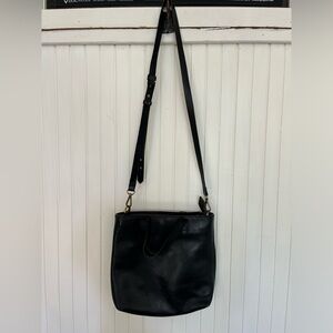 Madewell Leather Black Bag